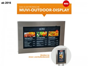 MUVI elektronisches Outdoor-Display